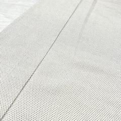 塩沢 伝統工芸品 本しぼ絣 しつけ糸有り 亜麻色の地 縞と華紋 裄