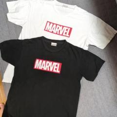 MARVEL Tシャツ ブラック ホワイトのサムネイル