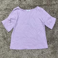 ＊エムエルーセ☆ Tシャツ 綿100% 五分袖 レディース Uネック