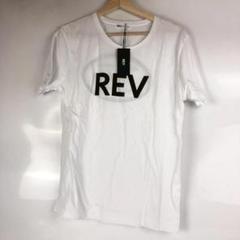 REV. ロゴプリント Tシャツ ホワイト Lサイズ相当