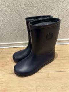 familiar ネイビー　長靴　22.0cm 1足