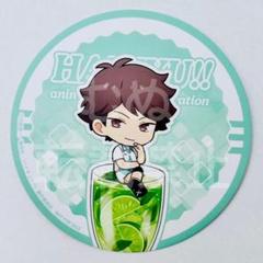 ハイキュー　アニカフェ　コースター　及川
