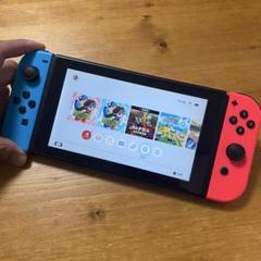 Nintendo Switch 本体のみ 青/赤 ジョイコン付き