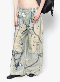 パンツ THE RED THREAD S print denim 1 toys the red thread S print denim 1 toys - メルカリ