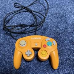 ジャンク　ゲームキューブ コントローラー オレンジ 後期型