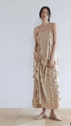 searoomlynnシールームリン　ソフトフレア　ワンピース　新品キャミワンピ ソフトフレアスパゲッティワンピース