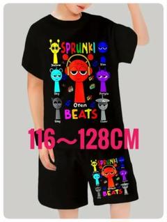【新品・未使用】スプランキー　半袖Tシャツ　パンツセット　ブラック　夏服