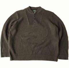 Eddie Bauer ヘンリーネック ニット アメリカ軍 タイプ ミリタリー 一 番 安いFashion - Eddie Bauer ヘンリーネック ニット