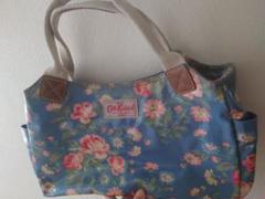 【新品】Cath kidston キャスキッドソン トートバッグ ブルー 英購入