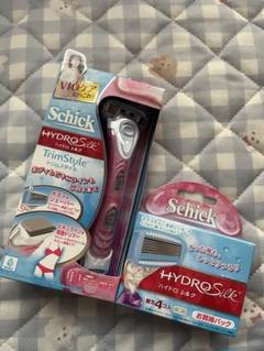 Schick HYDRO Silk TrimStyle ピンク 替え4個セットのサムネイル