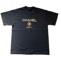 chanel  70s ビンテージシャネル 刺繍ロゴ tシャツ ピチt chanel 70s ビンテージシャネル 刺繍ロゴ tシャツ ピチt