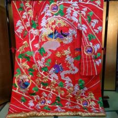 打掛正絹刺繍昭和アンティーク品