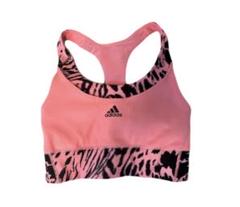 adidas ピンク ヒョウ柄 スポーツブラのサムネイル
