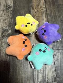 ★万博　サーキュラーぬいぐるみ　大4色セット 大阪万博 サーキュラー ぬいぐるみ 小 四つセット 新品未使用