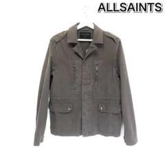 熱い販売 オールセインツ ALLSAINTS ミリタリージャケット コーデュロイ - ミリタリージャケット