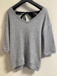 INGNI トップス ニット バックリボン