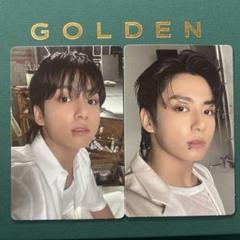 BTS ジョングク　トレカ　ソロアルバム　GOLDEN フォトカード　JK