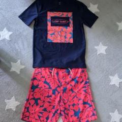 GAP キッズ 水着セット L ネイビー/ピンク