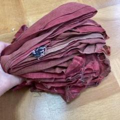 紅花染め　トップス・古布木綿　大風呂敷 2点おまとめ専用出品 紅花染めトップス 紅花染め木綿 古布 リメイク - メルカリ