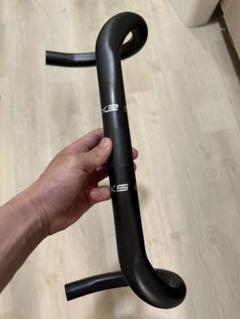 EXS R180 カーボンハンドルバー　幅360mm 超軽量　166g EXS R180 カーボンハンドルバー 幅360mm 超軽量 166g - メルカリ