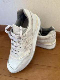 【美品】ニューバランス　９９７　白　本革　　ＵＳＡ