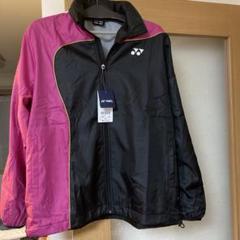 定価12100円　裏地付きヨネックス　新品　ウィンドウォーマーシャツ　ピンク　M 定価12100円 裏地付きヨネックス 新品 ウィンドウォーマーシャツ