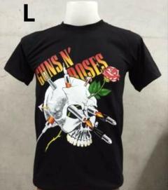 新品　GUN'S N' ROSES ガンズアンローゼス　Lサイズ　バンドTシャツのサムネイル