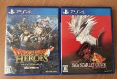 ドラゴンクエストヒーローズ & SaGa SCARLET GRACE セット