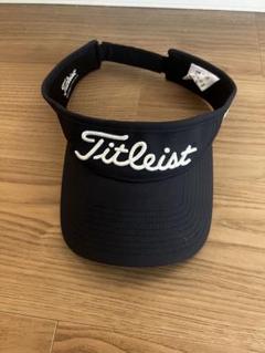 TITLEIST ツアーモデル サンバイザー PRO V1 (ネイビー)
