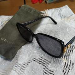 ☆新品未使用GUCCI レアデザインアシンメトリックサングラス 蝶