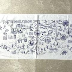 東京マラソン2025限定 グラフィックフェイスタオル 新品 グッズ