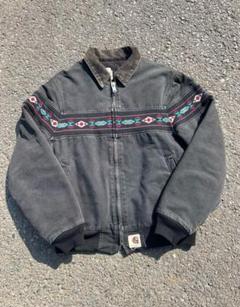 90s Carhartt サンタフェジャケット JS1106 ネイティブ柄 L 90s Carhartt サンタフェジャケット JS1106 ネイティブ柄 L