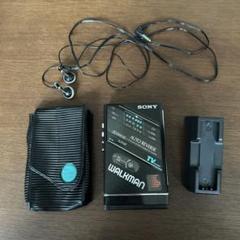 SONY カセットウォークマンWM-F101／ジャンク品 昭和レトロSONYカセットウォークマンWM-F101現状品／ジャンク品