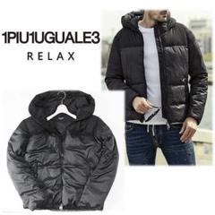 《1PIU1UGUALE3 RELAX》新品 ペイズリー柄 中綿ジャケット XLのサムネイル