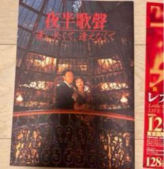 資料・レスリー・チャン日本公演チラシ・張国栄 熱・情 演唱会