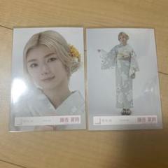 櫻坂46 藤吉夏鈴 2025 浴衣 ヨリ ヒキ