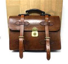 FILSON ショルダー付　レザーフィールドサッチェル　（ダーク）ブラウン FILSON フィルソン レザーフィールドサッチェル 2WAY ブリーフ