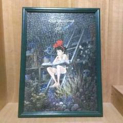 スタジオジブリ 魔女の宅急便 ジグソーパズル キキ 少女の時間 額縁付