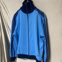 在原みゆ紀　色違い　希少ロゴ　4号　アディダス　ジャージ　西ドイツ　水色　ブルー 在原みゆ紀色違い希少ロゴ4号アディダスジャージ西ドイツ水色ブルー