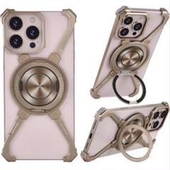 iPhone 16 Pro Max メタルフレームレスケース MagSafe