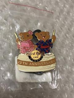 名古屋 ハードロックカフェ 13TH BEAR 13周年 ベア ピンバッジ