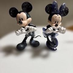 ミッキー ミニー 星柄 フィギュアセット