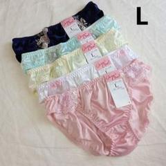 【L】5枚 レディース ショーツ 女性用下着 パンツ まとめ売り(H433)のサムネイル
