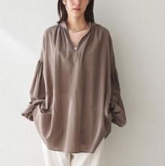 ■専用■美品 ウィムガゼット 1,8万円 ビッグシルエットのブラウス シャツ 2025年最新】Whim Gazette レディース 長袖 シャツ・ブラウスの