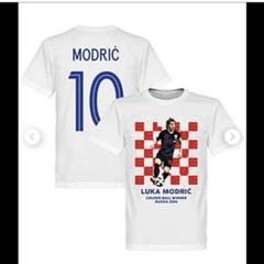 ルカ・モドリッチ　記念tシャツ　2018W杯 ルカ・モドリッチ 記念tシャツ 2018W杯 - メルカリ