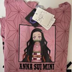 極美品✨アナスイミニ ロングワンピース ドッキング 水彩花柄