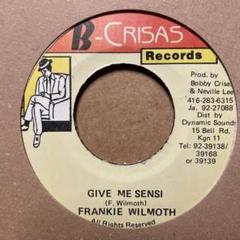 FRANKIE WILMOT / TREASON レゲエ　ジャマイカ　レコード FRANKIE WILMOTH GIVE ME SENSI レゲエ レコード - メルカリ