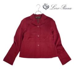 10T240☆Loro Piana カシミヤ100% ジャケット ショートコート