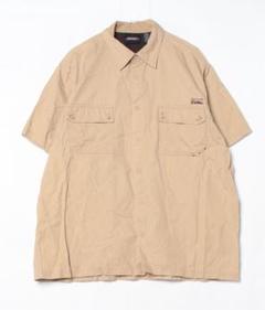 Dickies ✨ベージュ ワークシャツ 半袖 2ポケット 2XL