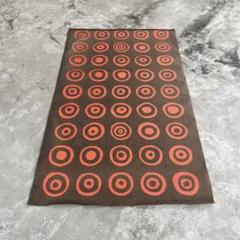 ビンテージ古雑貨◾️ジュート素材 薄手生地 ラグマット タペストリー カーペット